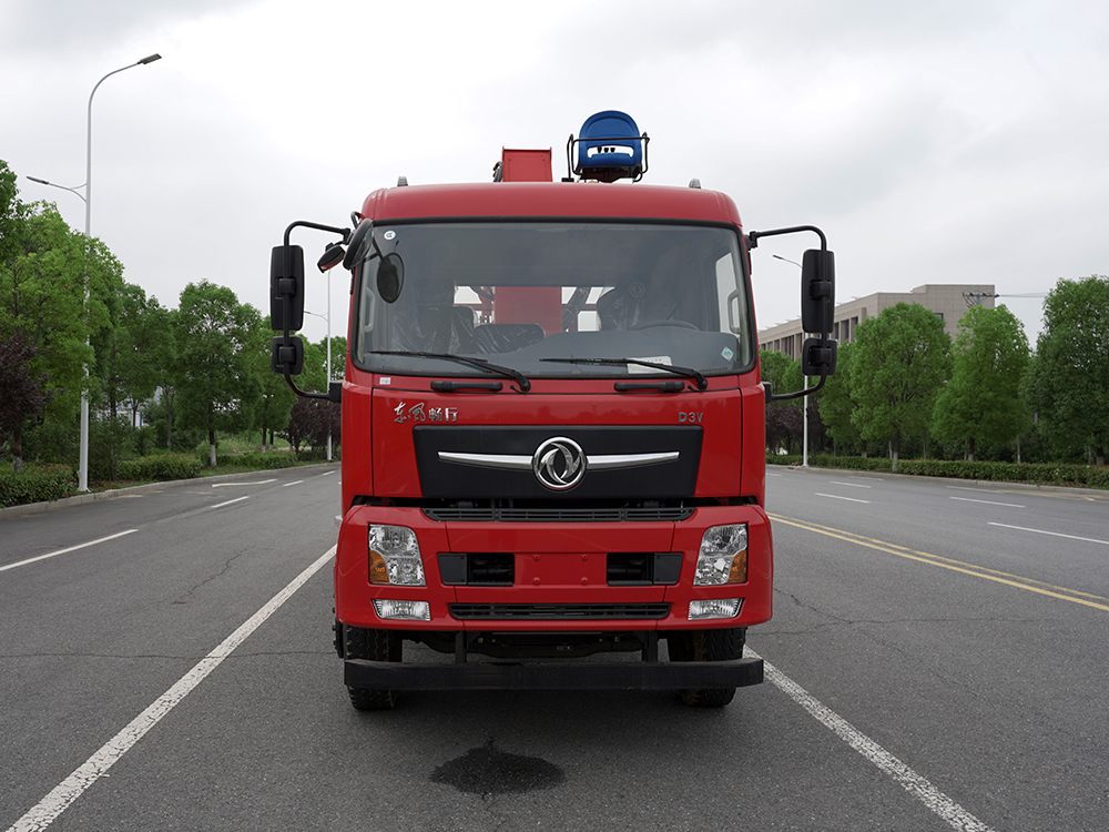 國六東風(fēng)暢行D3V后雙橋長威12噸四節(jié)直臂吊機隨車吊